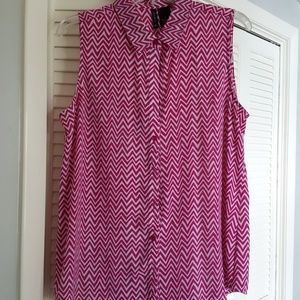 New directions brand sleeveless top.